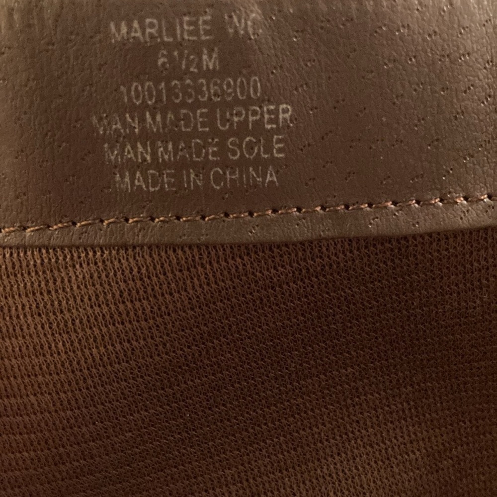 NWOB STYLE & CO Marliee Riding Boots in Brown Size 6.5 - Picture 3 of 12